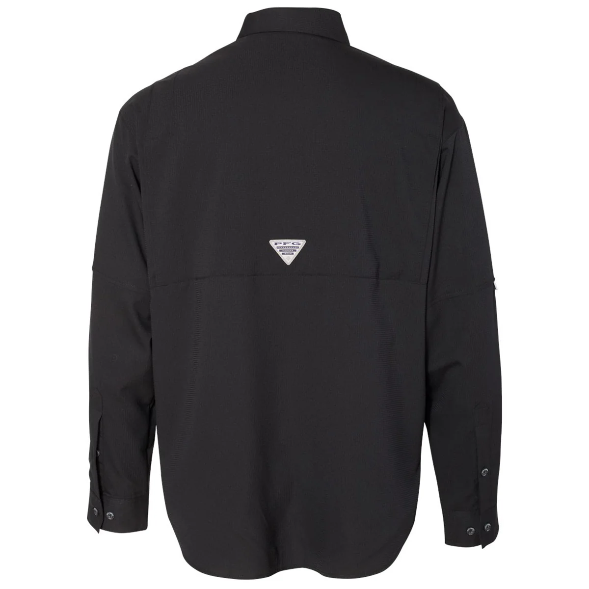 Columbia Men's Black PFG Tamiami Long Sleeve Shirt - Image 2