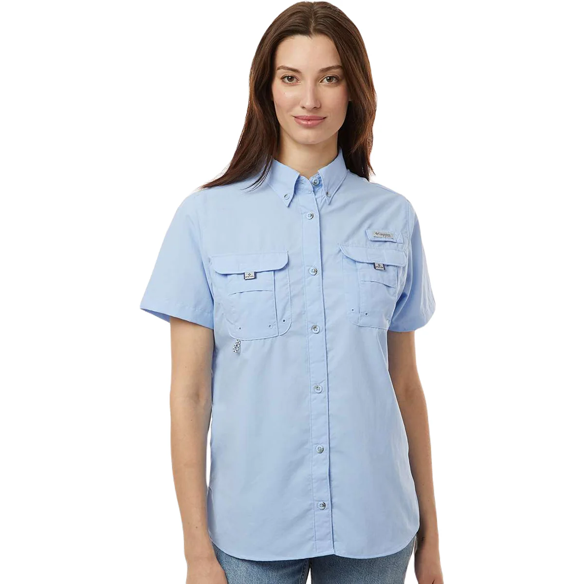 Columbia Women's Sail PFG Bahama Short Sleeve Shirt - Image 3