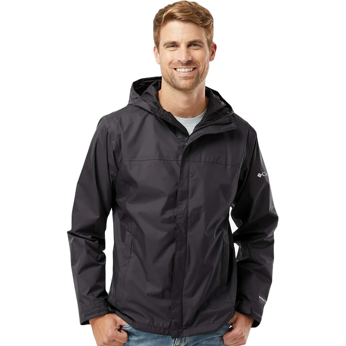 Columbia Men's Black Watertight Jacket - Image 3