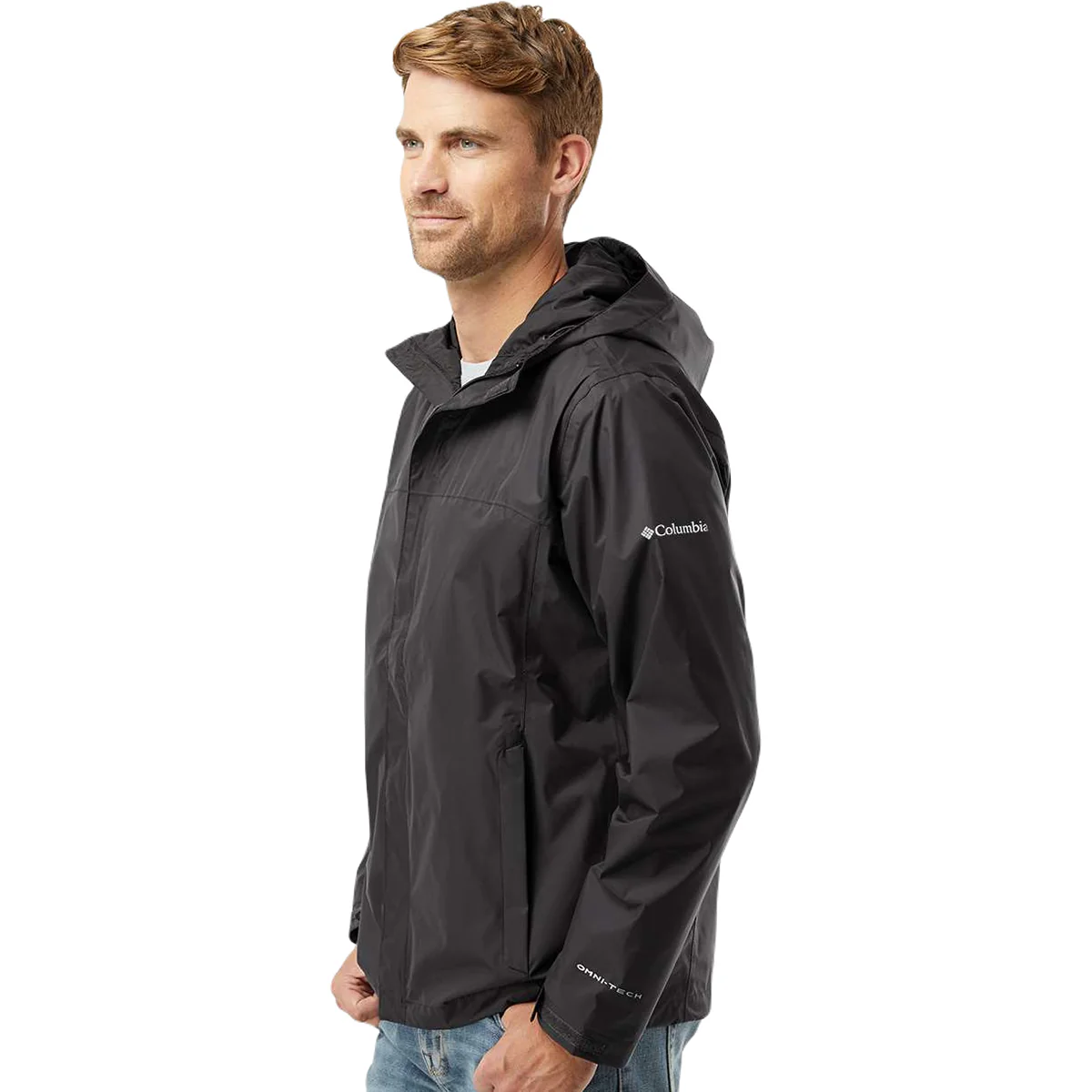 Columbia Men's Black Watertight Jacket - Image 5