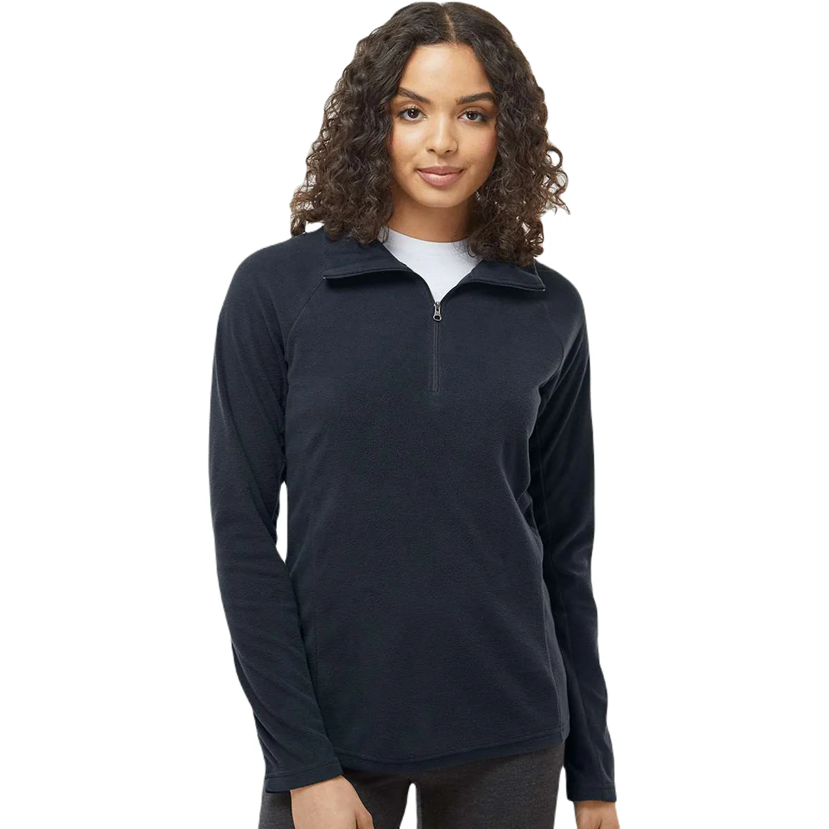 Columbia Women's Black Glacial IV Half-Zip Fleece Pullover - Image 3