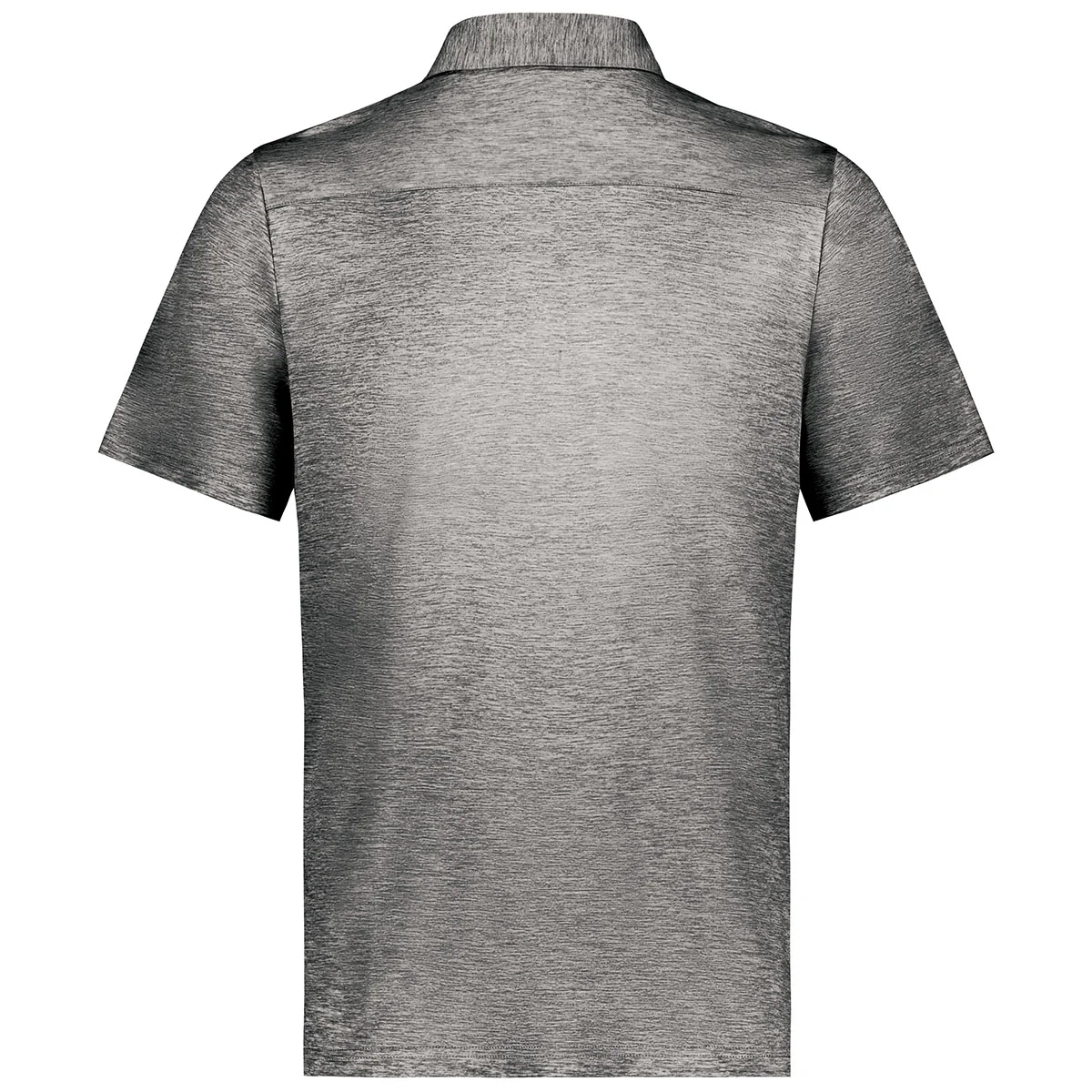 Holloway Men's Black Heather Electrify Coolcore Polo - Image 2
