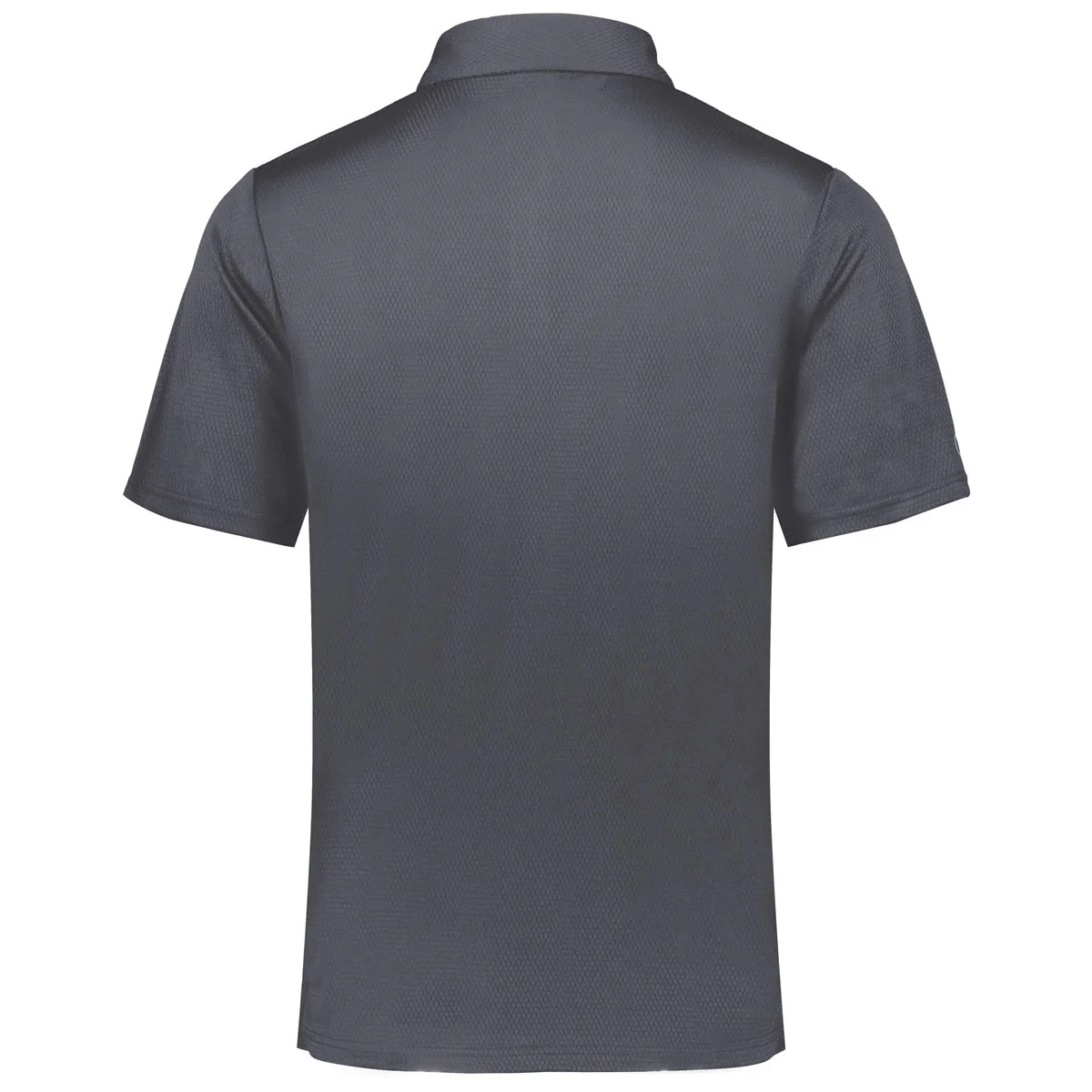 Holloway Men's Carbon/White Prism Bold Polo - Image 2