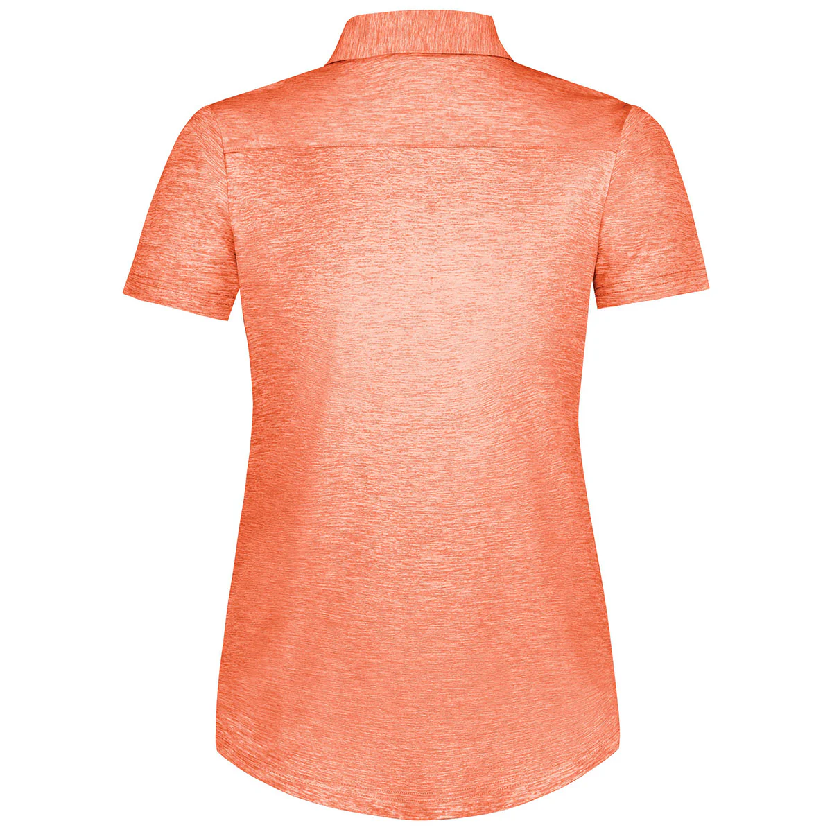 Holloway Women's Orange Heather Electrify Coolcore Polo - Image 2