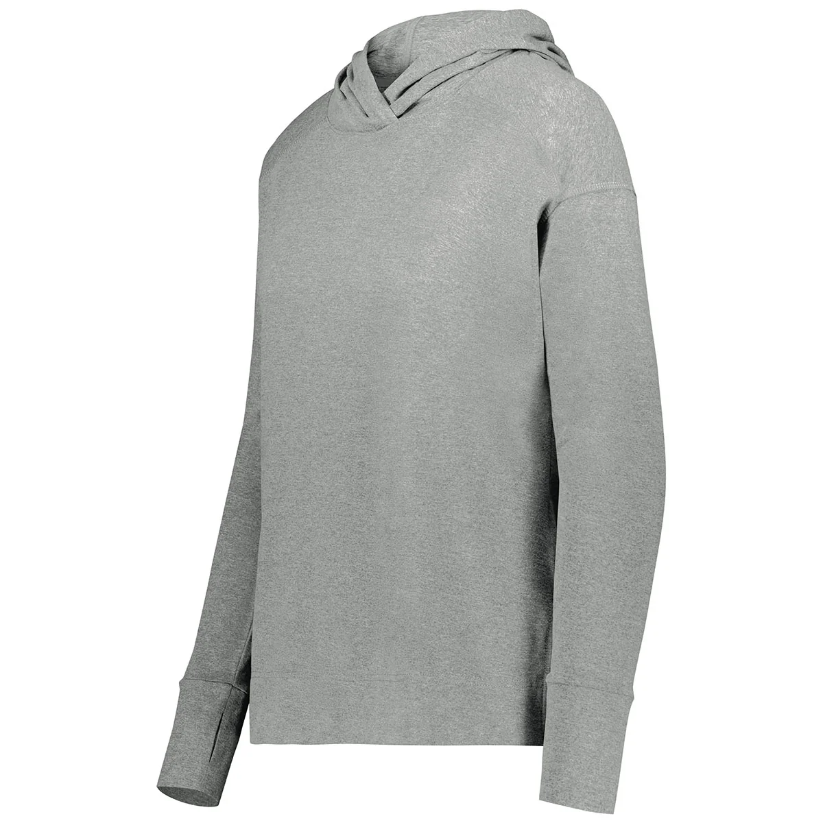 Holloway Women's Grey Heather Ventura Soft Knit Hoodie - Image 3