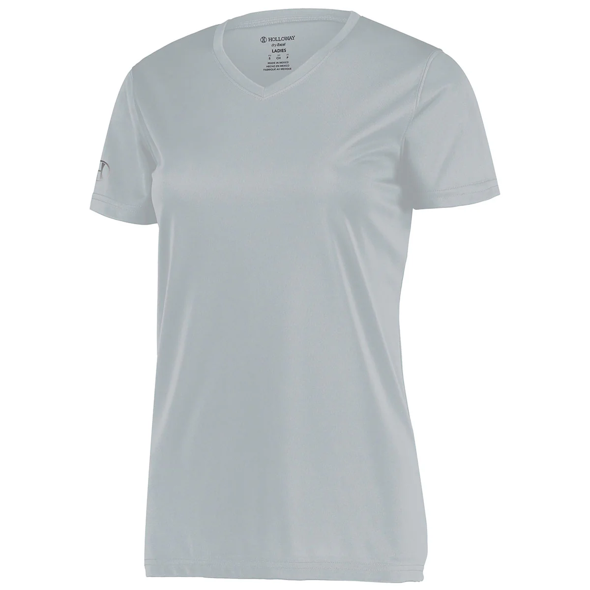 Holloway Women's Silver Momentum Tee - Image 3