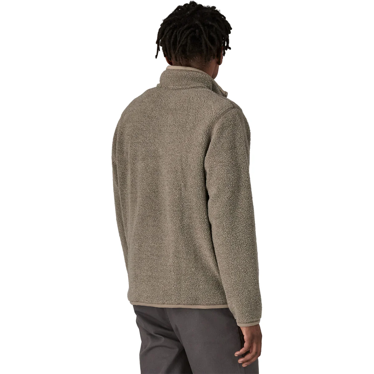 Patagonia Men's Seabird Grey Reclaimed Fleece Jacket - Image 3