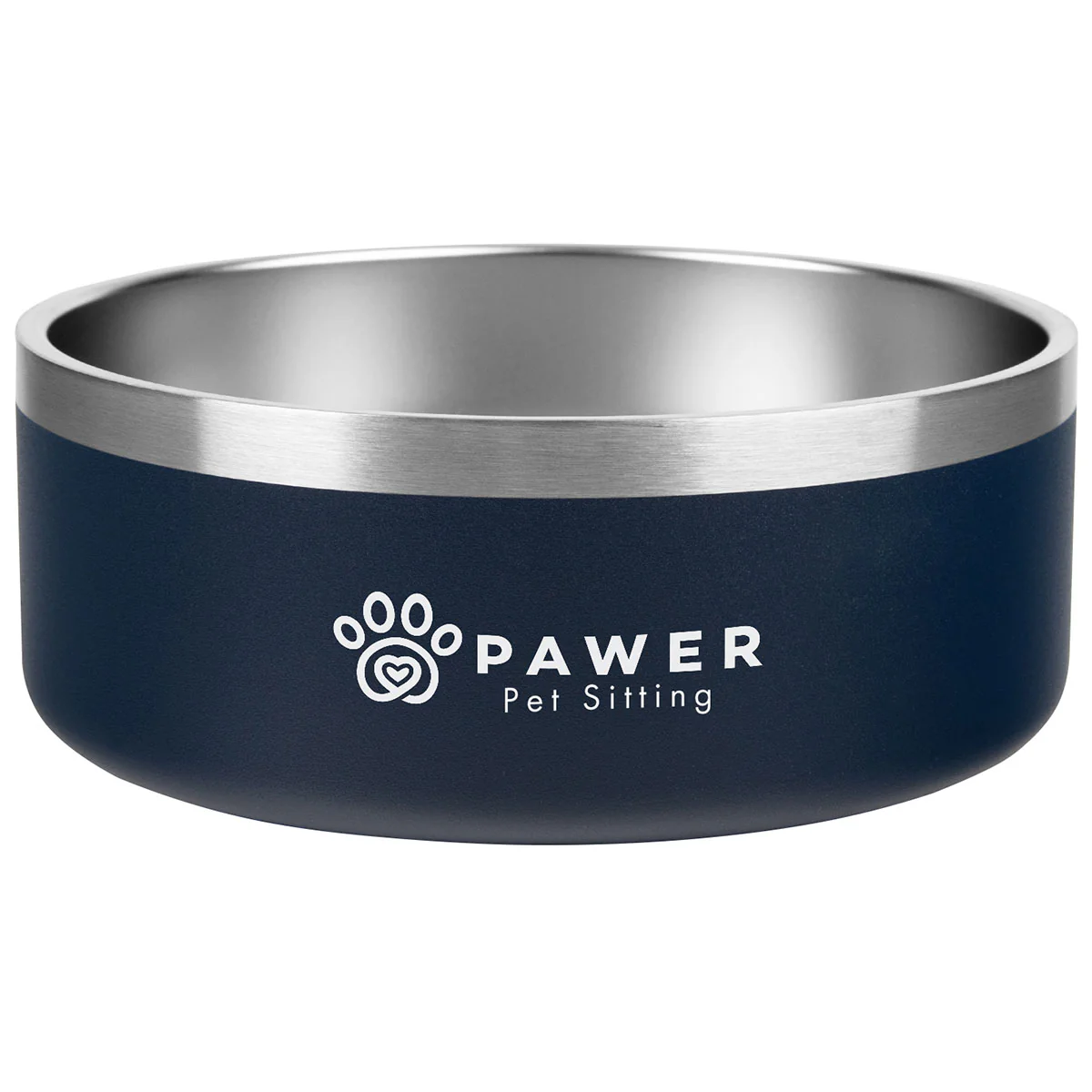 Hit Navy 40 Oz. Stainless Steel Pet Bowl