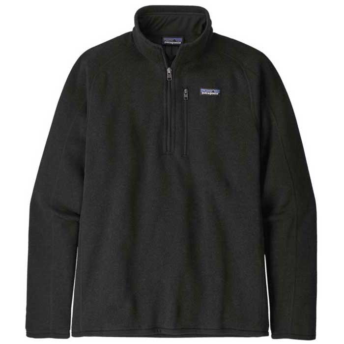 48-Hour Patagonia Men's Black Better Sweater Quarter Zip 2.0