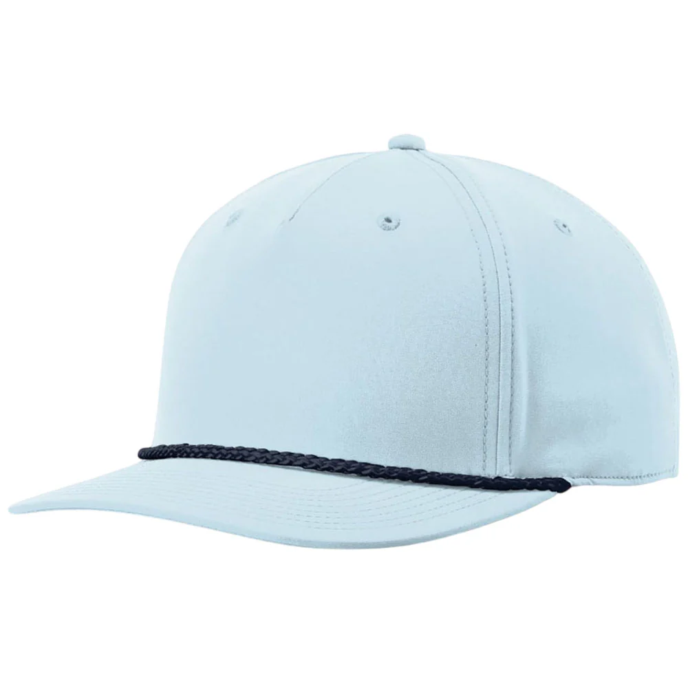 Richardson Soft Blue/Navy 5-Panel Classic Rope Cap