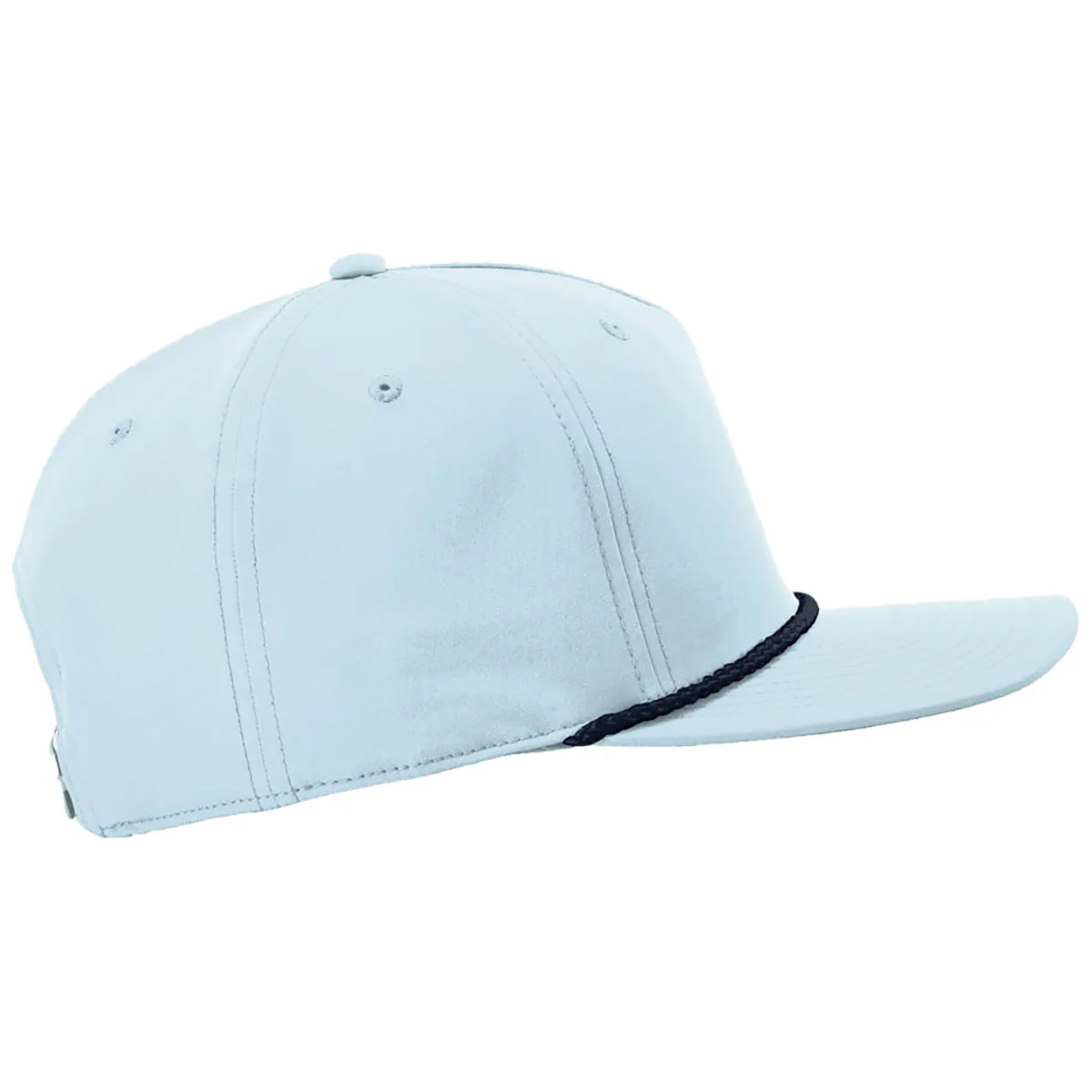 Richardson Soft Blue/Navy 5-Panel Classic Rope Cap - Image 4