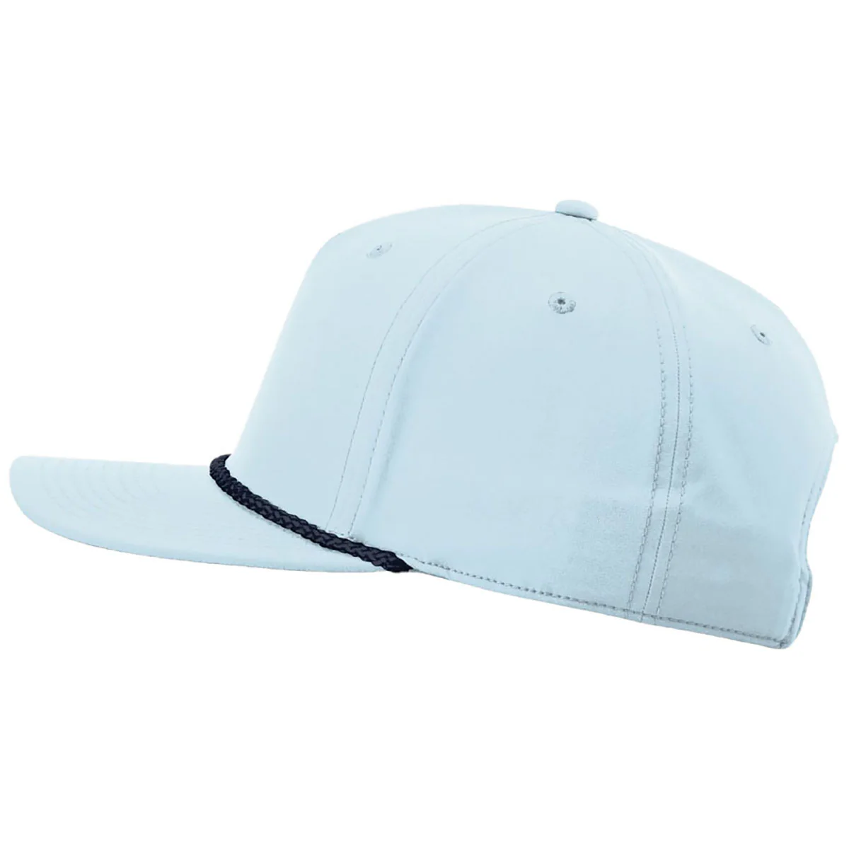Richardson Soft Blue/Navy 5-Panel Classic Rope Cap - Image 5