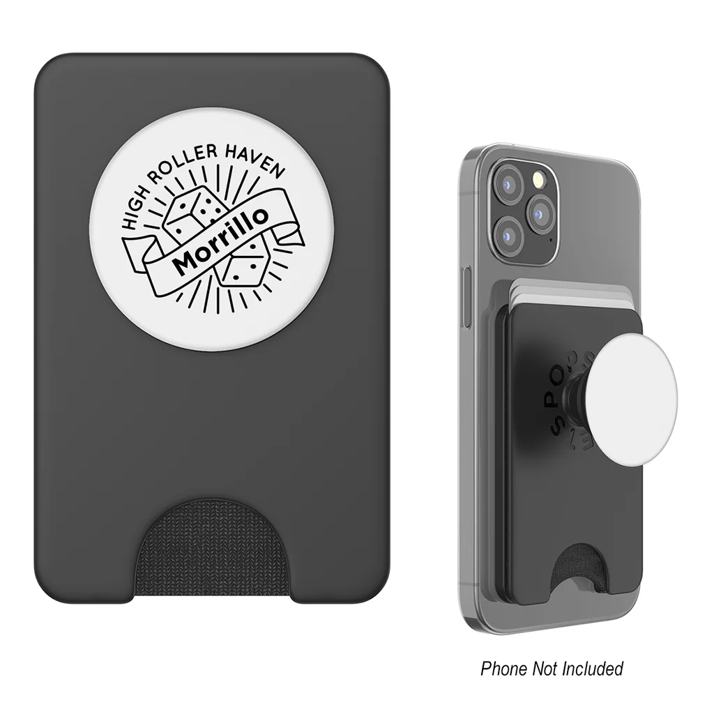 PopSockets White PopWallet+ for Magnetic Wireless Charging - Image 2