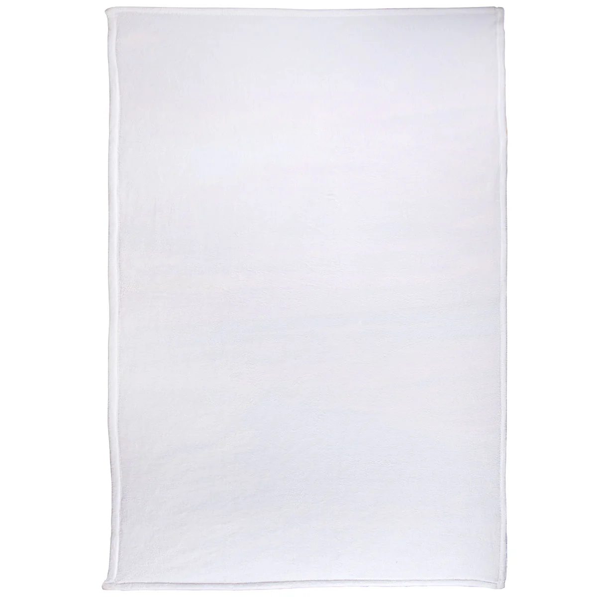 Good Value White Small Sublimated Fleece Blanket - Image 3