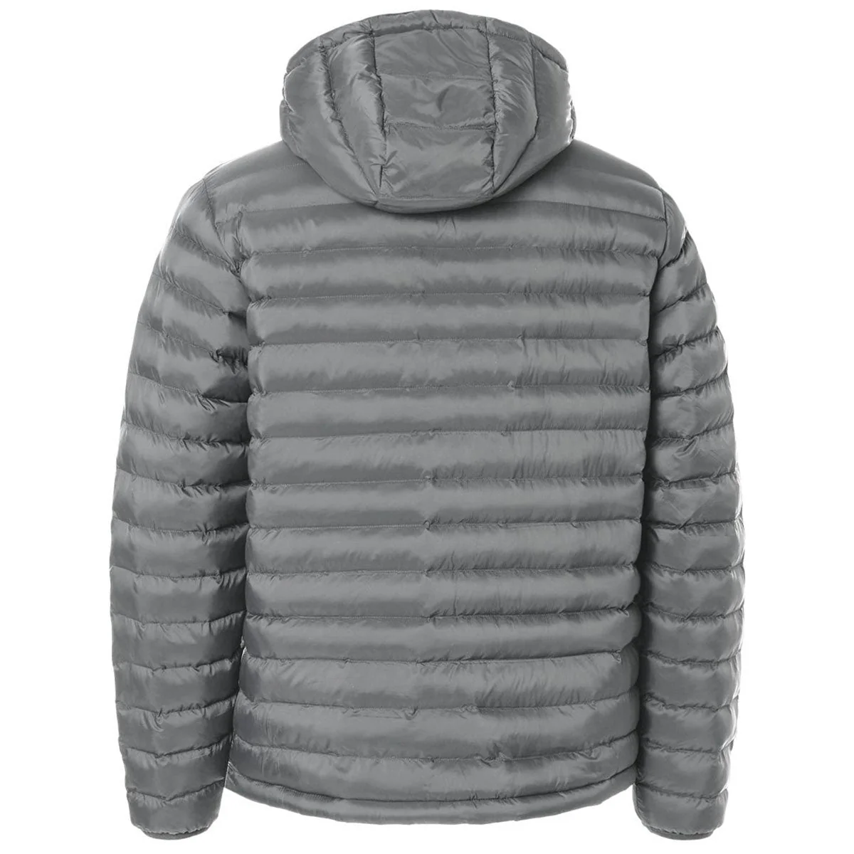 Weatherproof Men's Chelsea Grey Lightweight Poly-Filled Hooded Puffer Jacket - Image 2