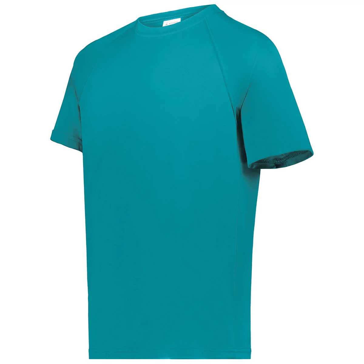 Augusta Sportswear Men's Teal Attain Wicking Short-Sleeve T-Shirt - Image 3