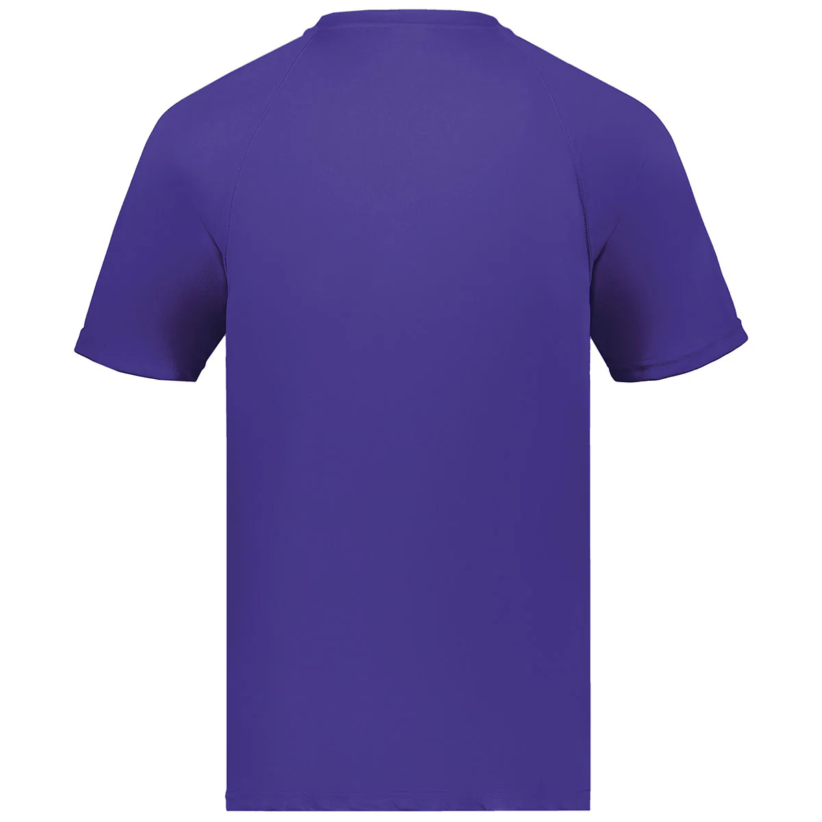 Augusta Sportswear Men's Purple Attain Wicking Short-Sleeve T-Shirt - Image 2