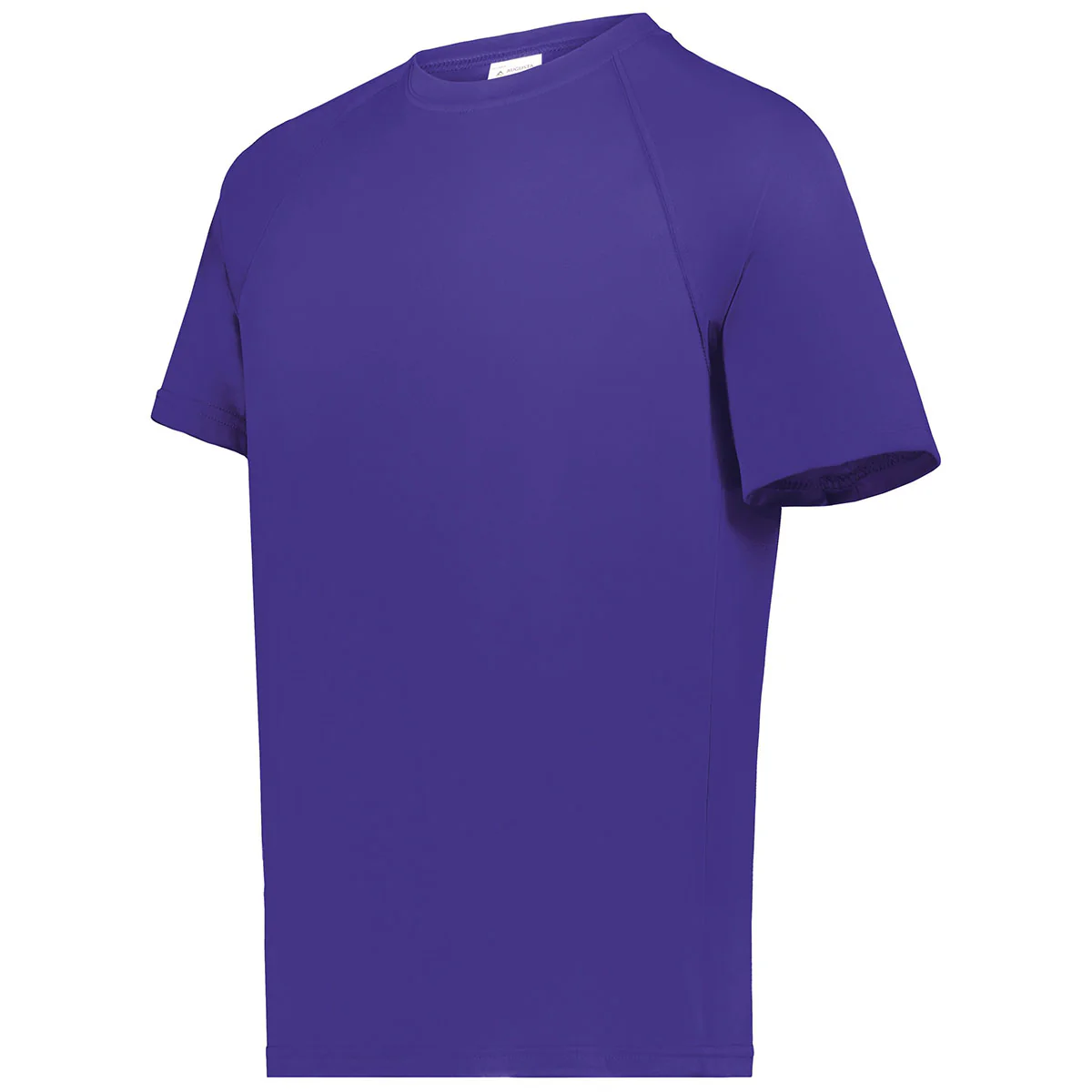 Augusta Sportswear Men's Purple Attain Wicking Short-Sleeve T-Shirt - Image 3