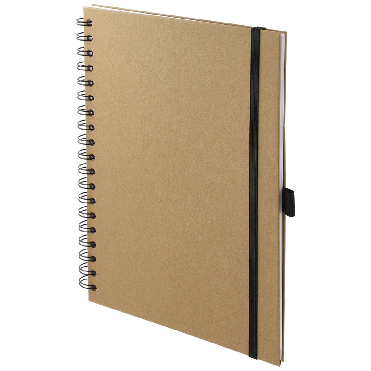 JournalBooks Natural 7" x 10" FSC Mix Large Spiral Journalbook - Image 3