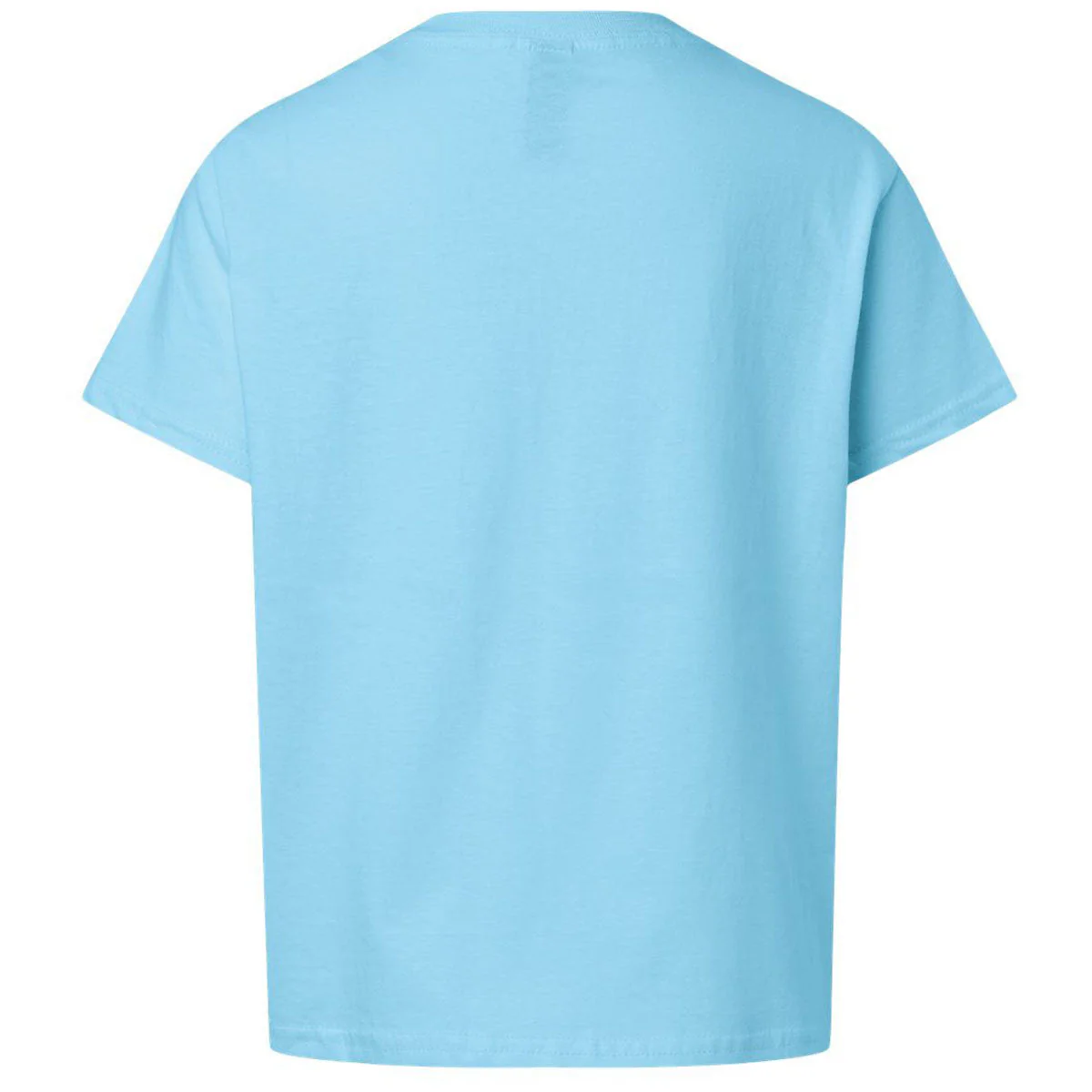 Gildan Youth Sky Light Cotton T-Shirt - Image 2