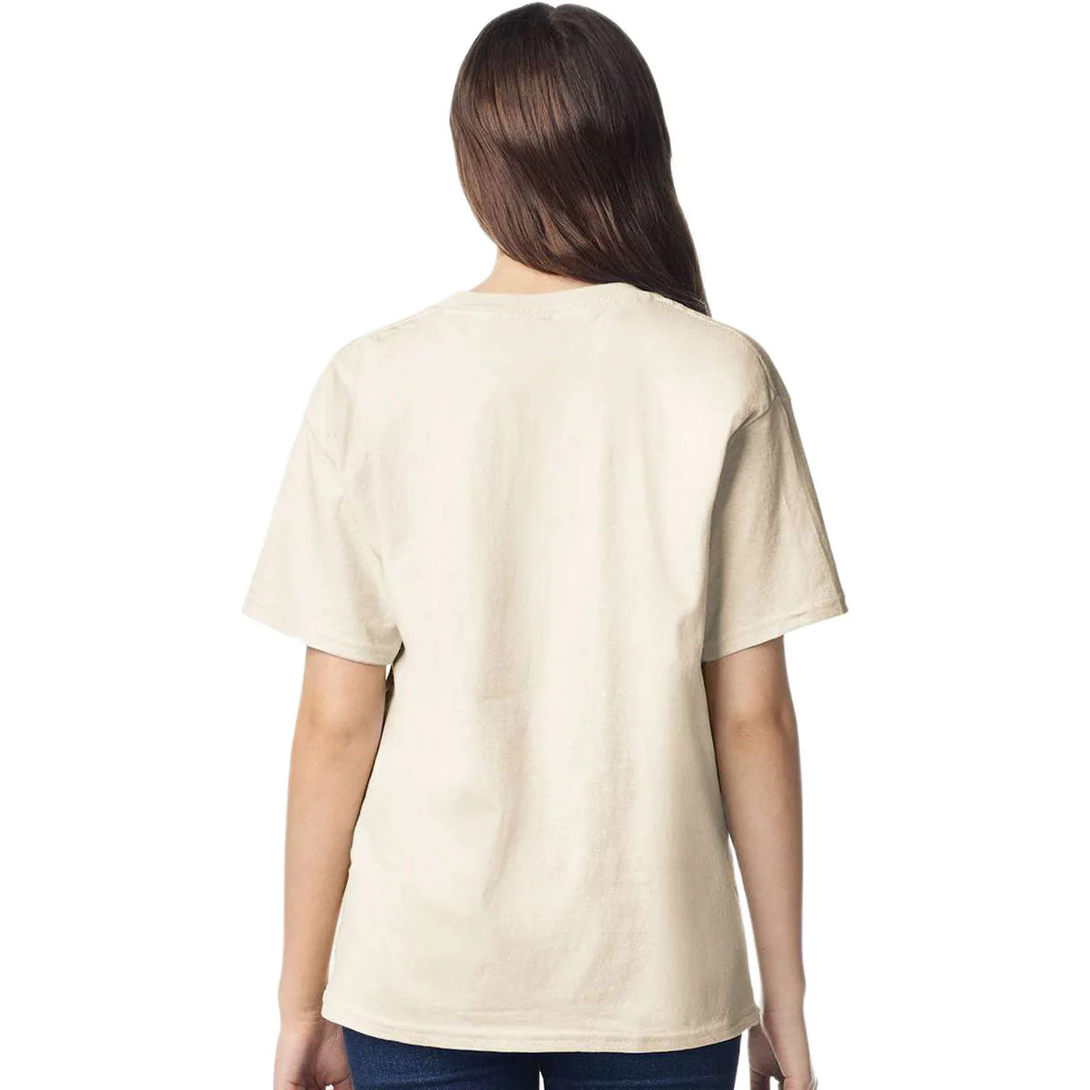 Gildan Youth Natural Light Cotton T-Shirt - Image 4