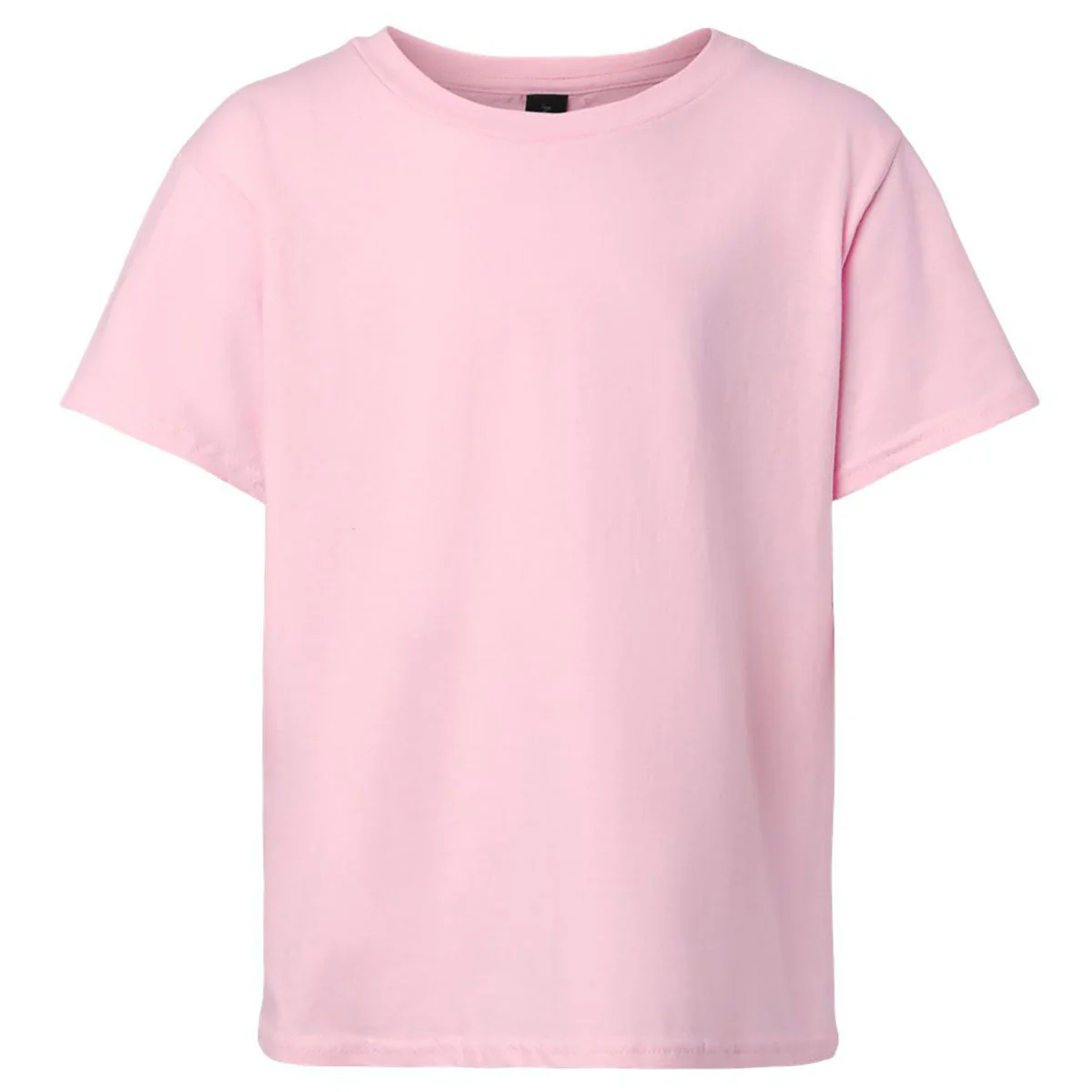 Gildan Youth Light Pink Light Cotton T-Shirt