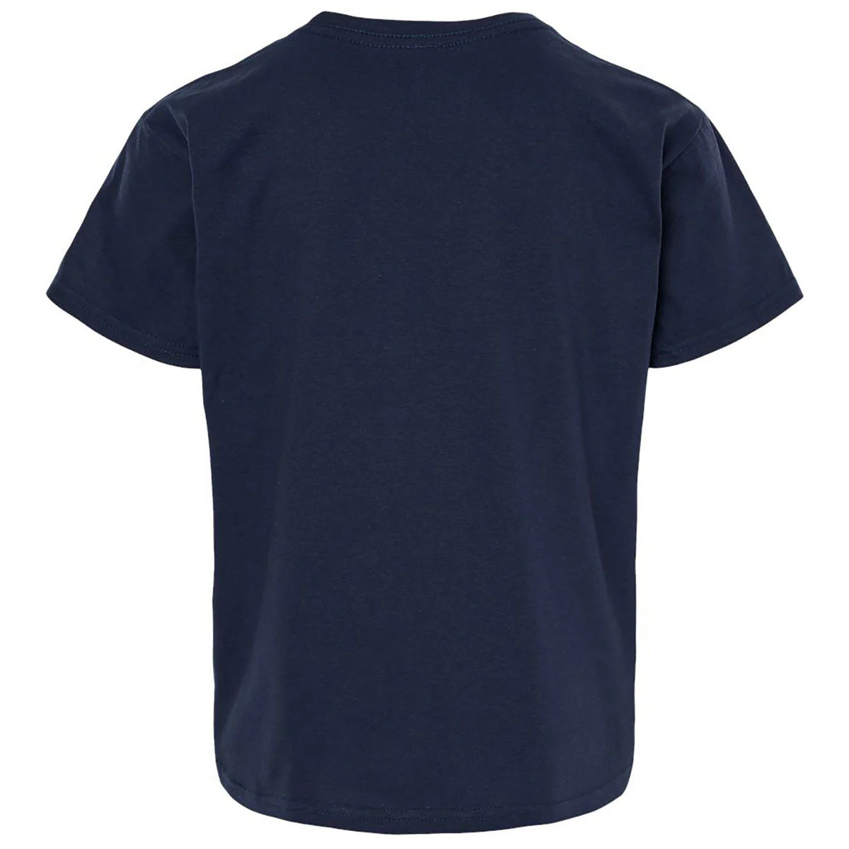 Gildan Youth Navy Light Cotton T-Shirt - Image 2