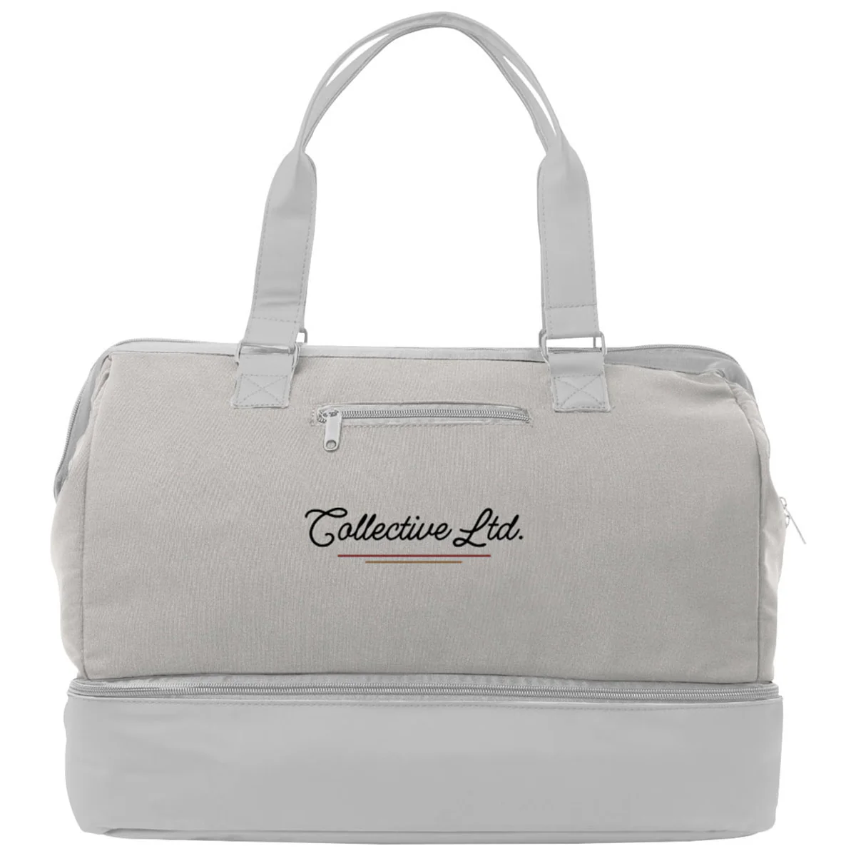 Hit Grey The Weekender Travel Bag With Drop Bottom - Image 2