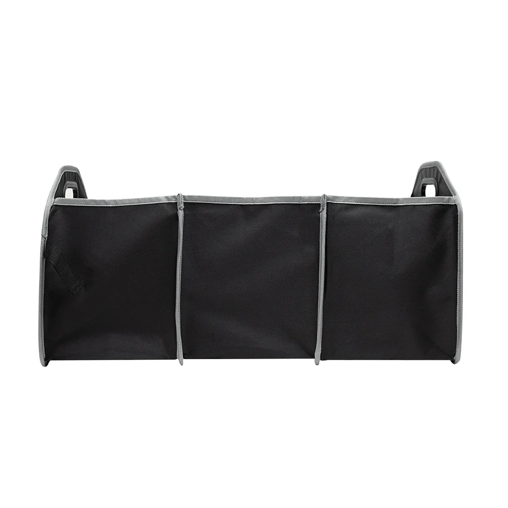 Hit Black with Grey Trunk Organizer with Cooler Bag - Image 3