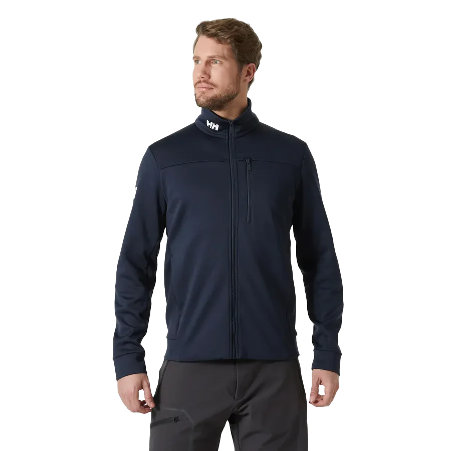 Helly Hansen Men's Navy Crew Fleece Jacket - Image 6