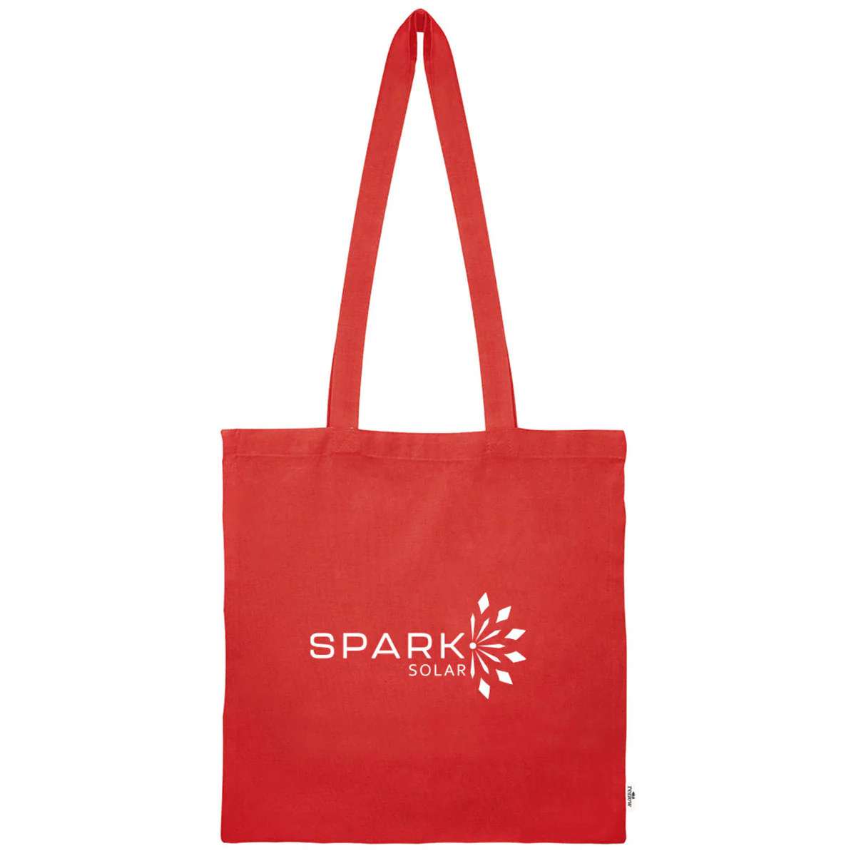 Hit Red Jones Recycled Cotton Tote Bag - Image 3