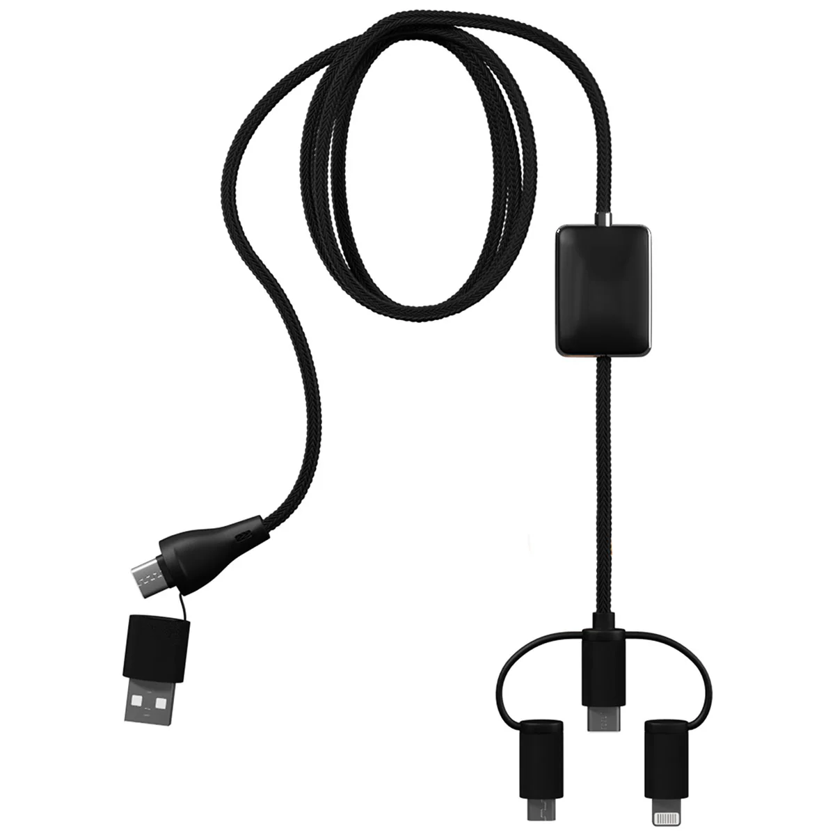 SCX Design Black In-Car Charging Cable 2A - Image 3