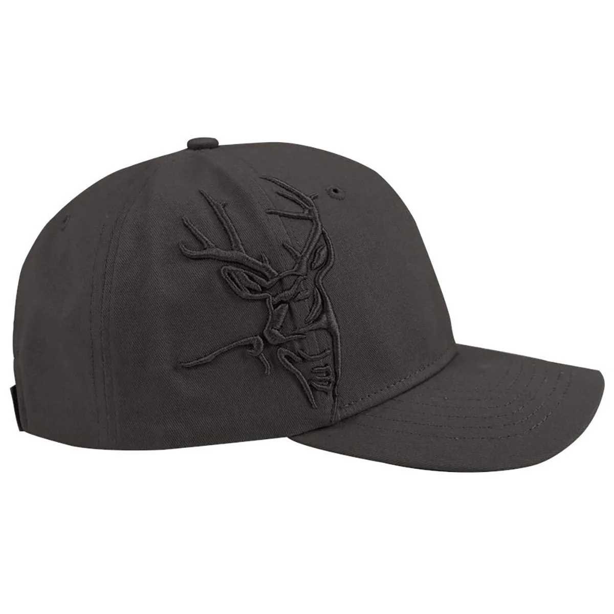 Dri Duck Charcoal 3D Buck Pro Cap - Image 3