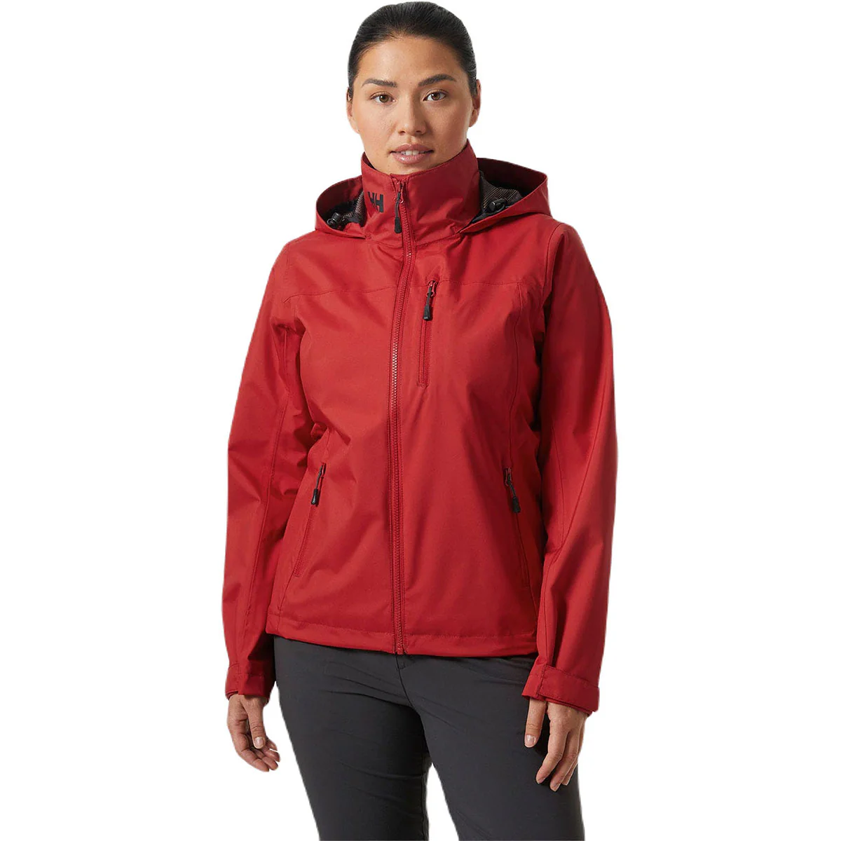 Helly Hansen Women's Red Crew Hooded Jacket 2.0 - Image 3