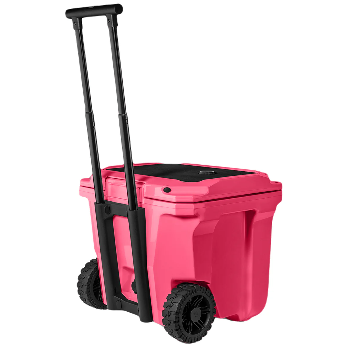 BruMate Neon Pink 35 Qt. BruTank Rolling Cooler - Image 3