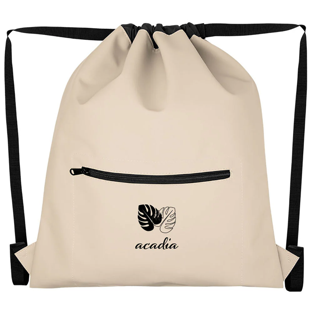 Hit Beige Hudson rPET Drawstring Bag - Image 2