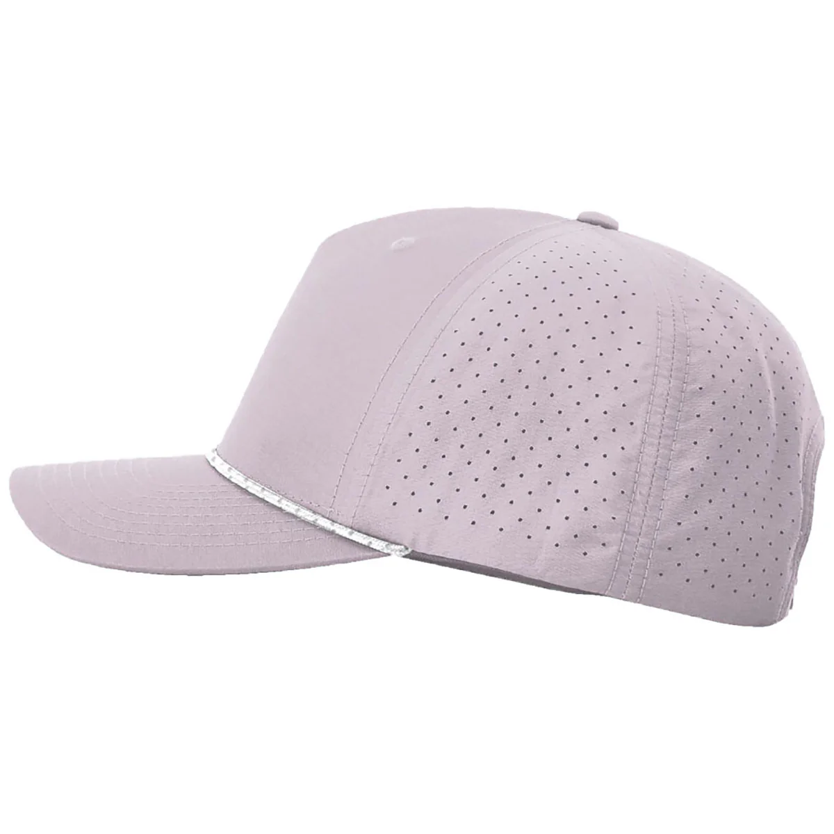 Richardson Lilac/White Grey Laser Perf Performance Rope Cap - Image 5