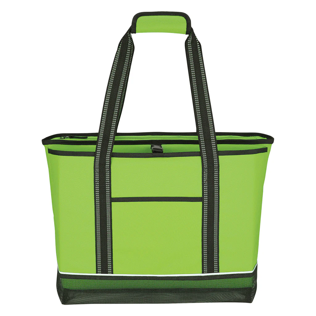 Hit Lime Daytona Cooler Tote Bag - Image 2