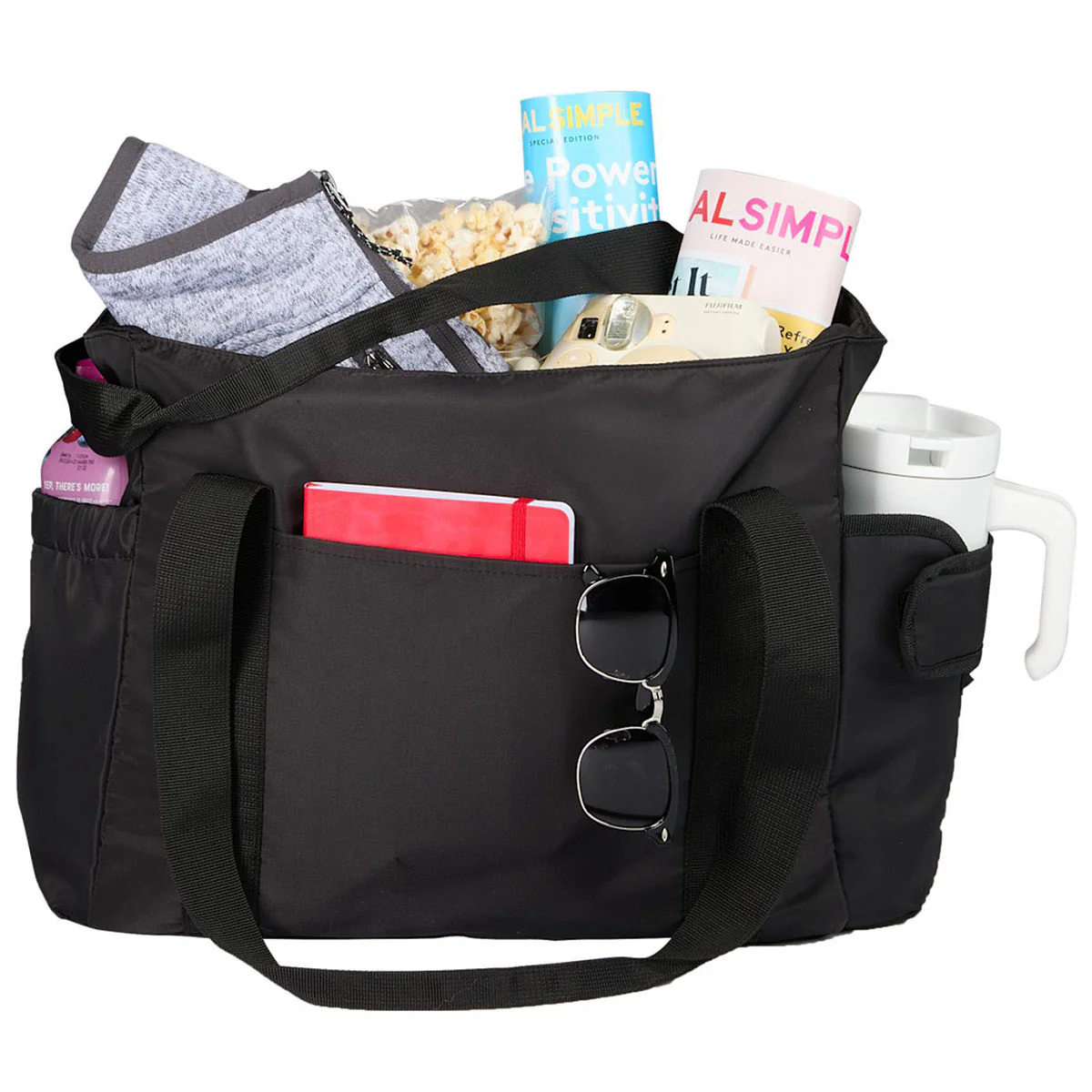 Leed's Black Daybreak Recycled Multipurpose Tote - Image 5