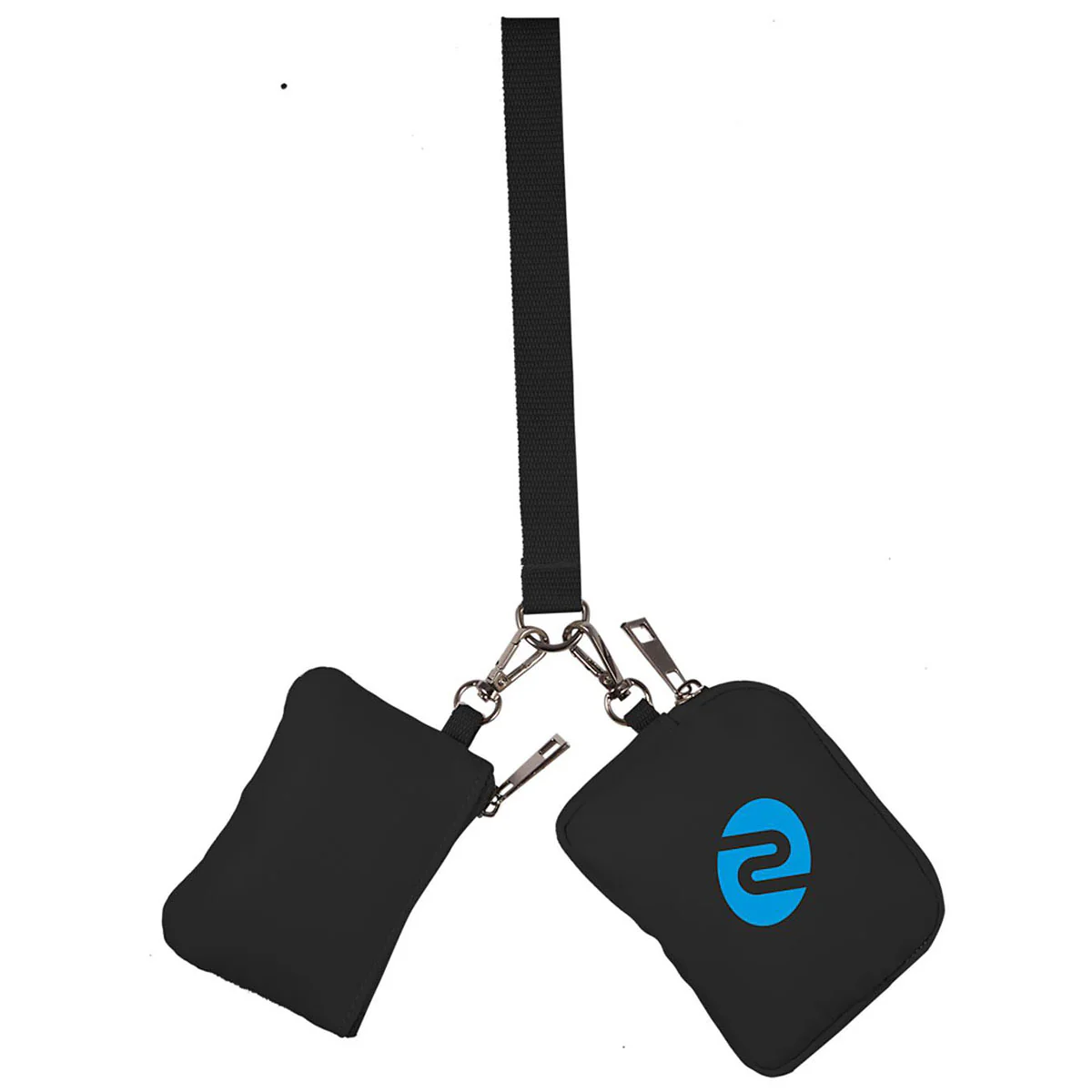 Leed's Black Daybreak Recycled Dual Lanyard - Image 2