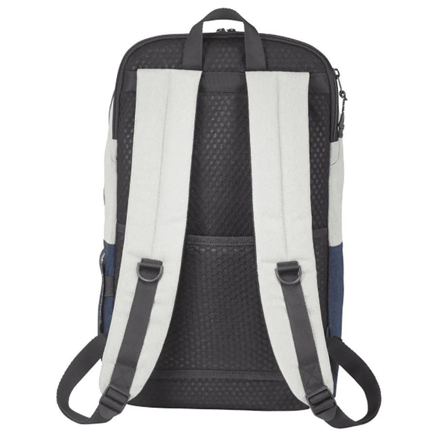 48-Hour Leed's Navy/Grey NBN Linden 15 Inch Laptop Backpack - Image 3