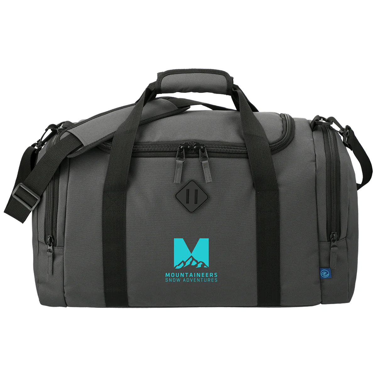 Leed's Repreve Charcoal Ocean Duffel - Image 2