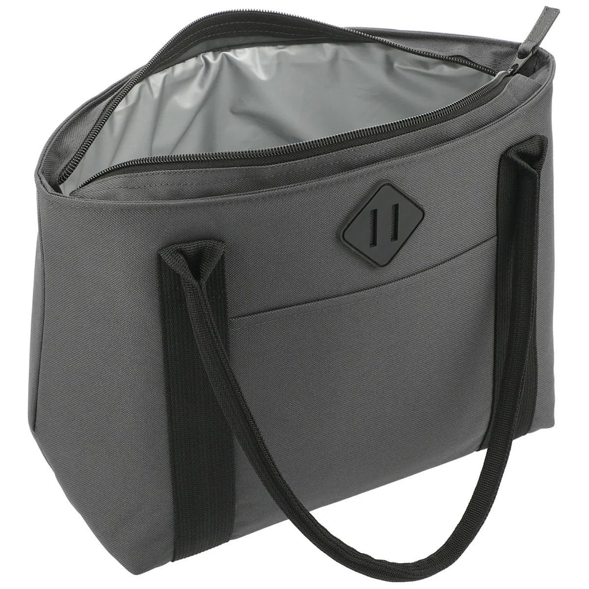 Leed's Repreve Charcoal Ocean 12 Can Tote Cooler - Image 4