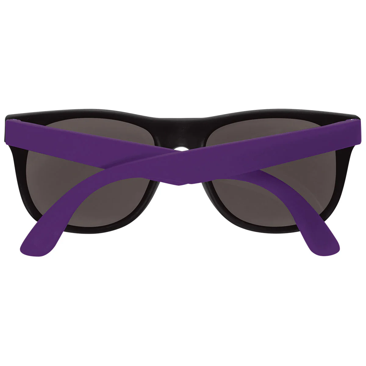 Hit Purple Rubberized Sunglasses - Image 2