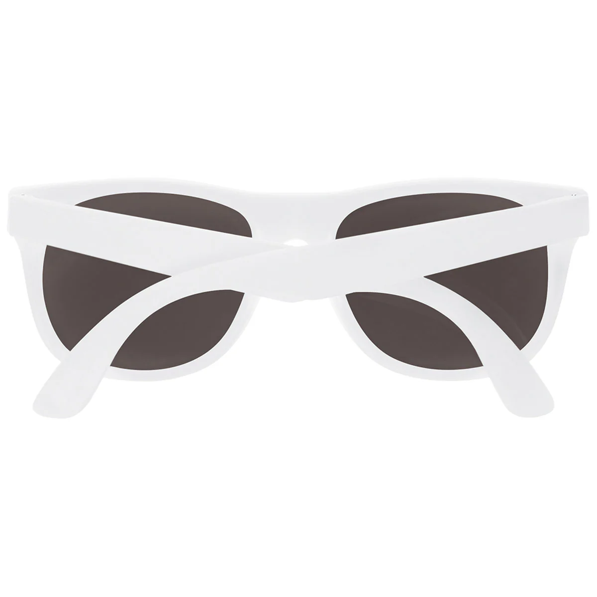 Hit White/White Rubberized Sunglasses - Image 2