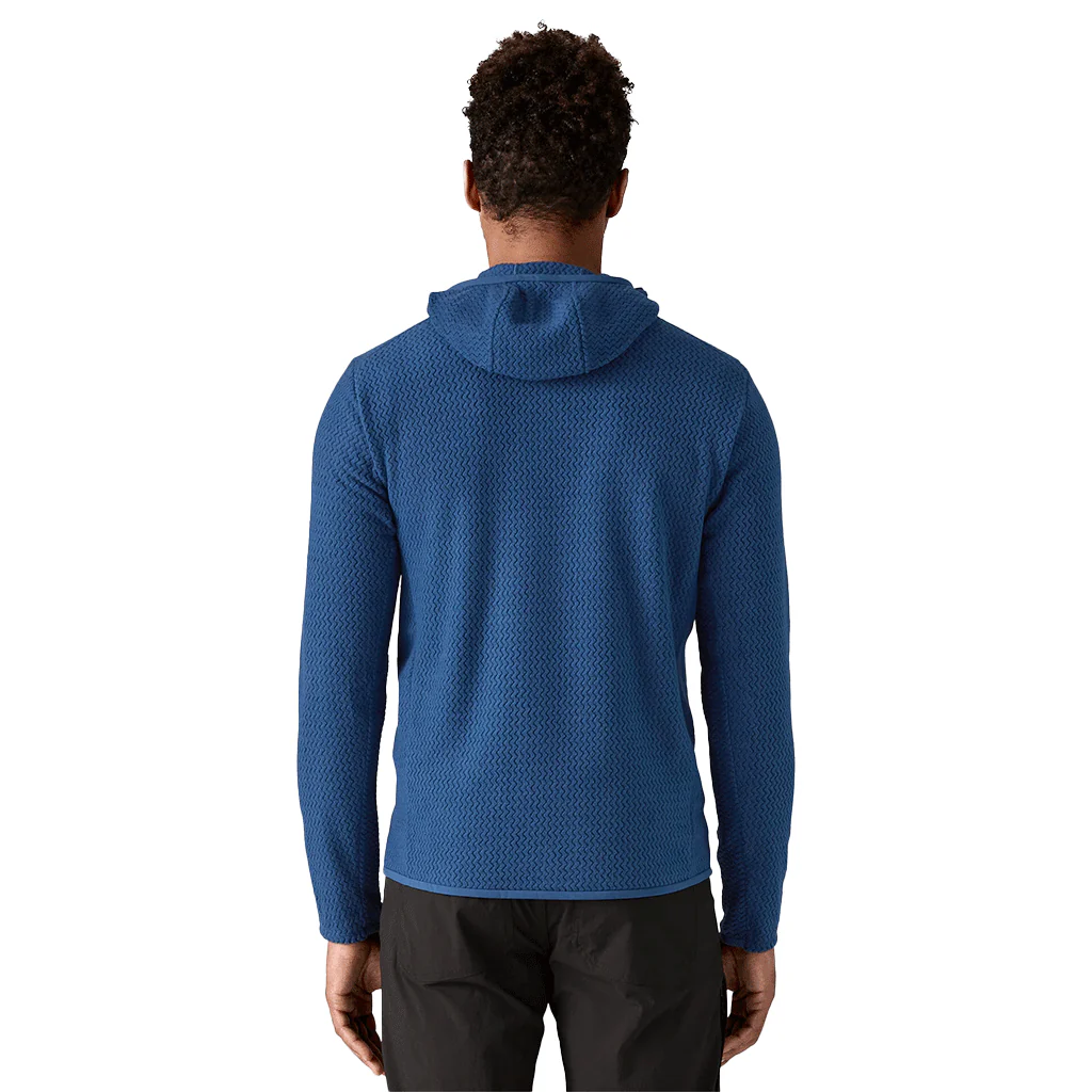 Patagonia Men's Clement Blue R1 Air Full-Zip Hoody - Image 3
