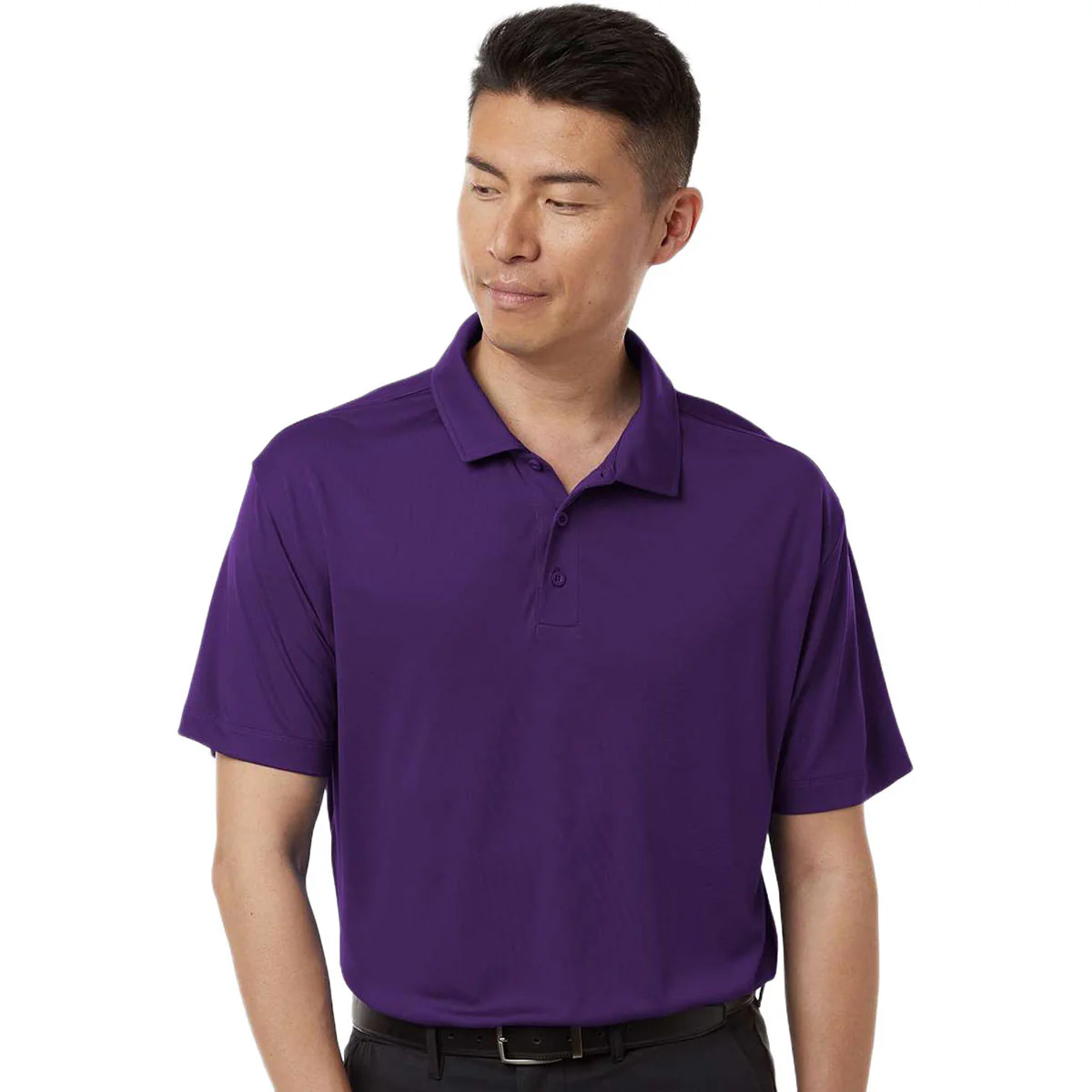 AllPro Men's Purple Pro-Lock Performance Polo - Image 3