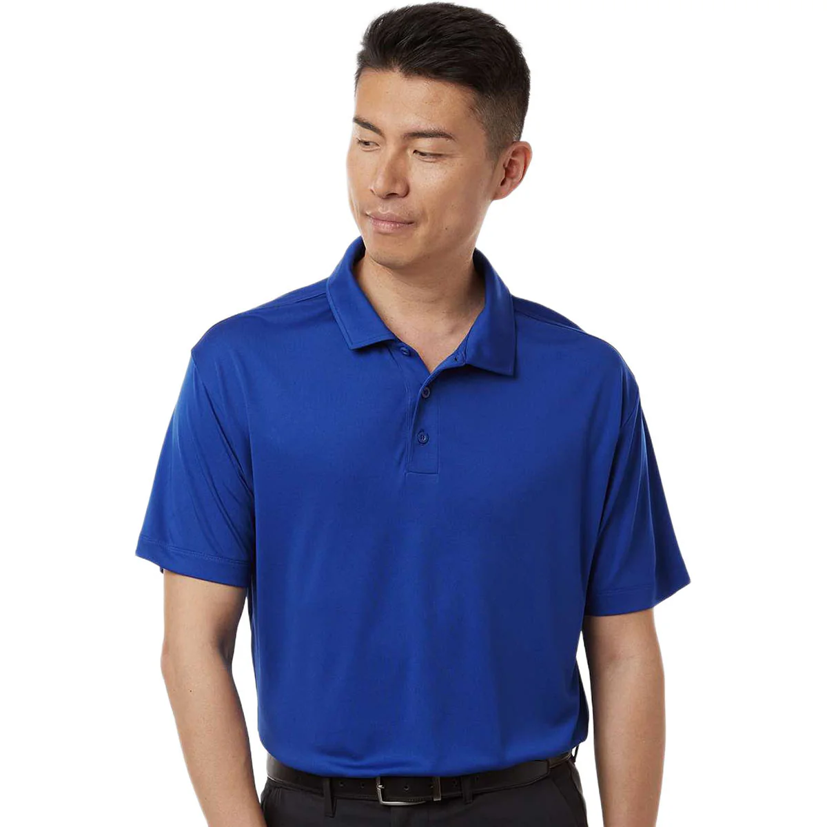 AllPro Men's Royal Pro-Lock Performance Polo - Image 3