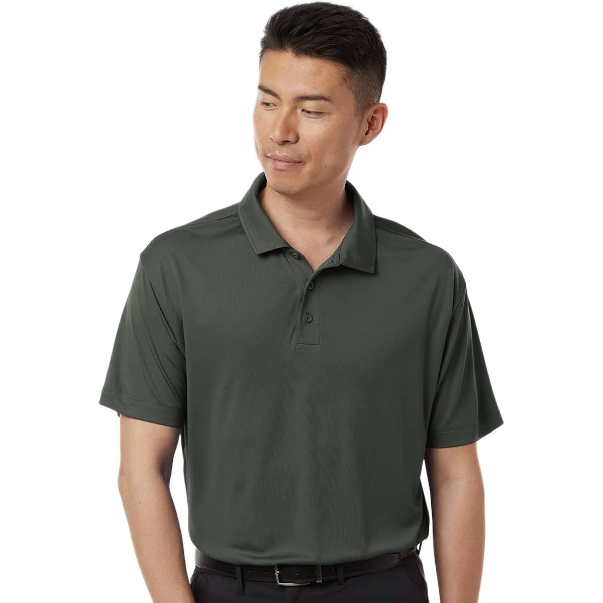 AllPro Men's Smoke Pro-Lock Performance Polo - Image 3