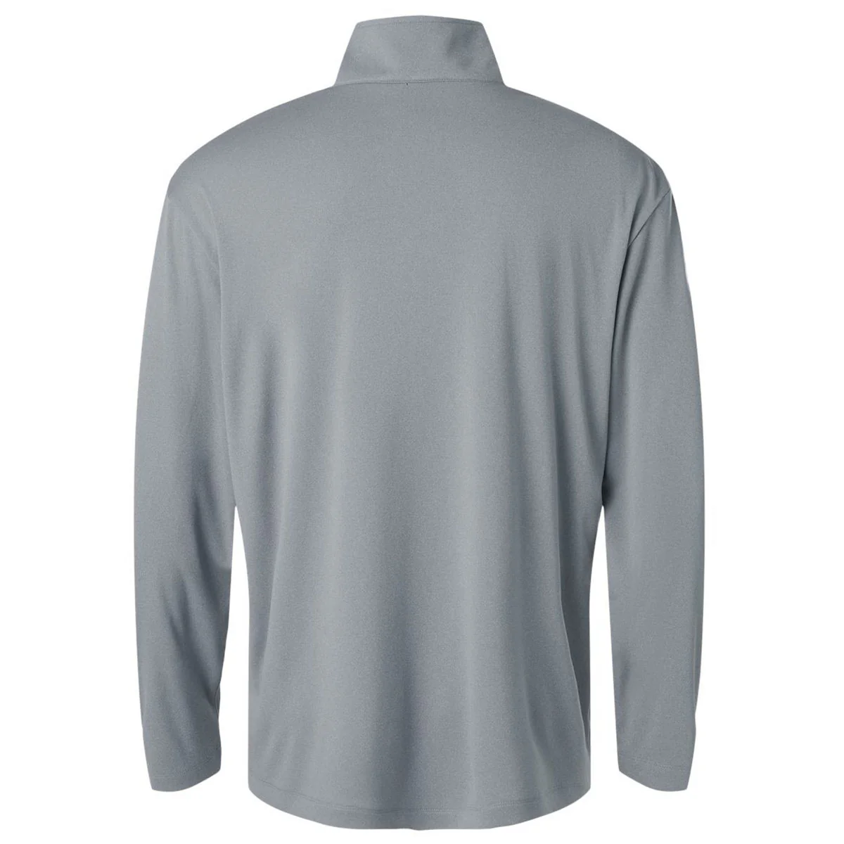 AllPro Men's Heather Steel Pro-Lock Performance Quarter-Zip Pullover - Image 2